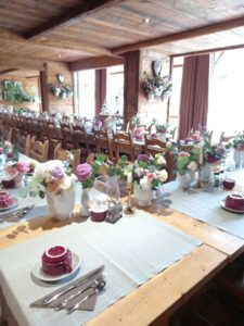 brunch de mariage à Chamonix